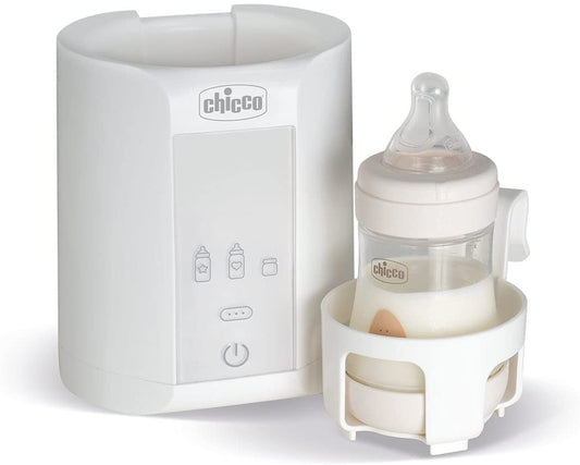 CHICCO Home PODGRZEWACZ DO BUTELEK I SŁOICZKÓW biały cyfrowy podgrzewacz do mleka i słoiczków Chicco