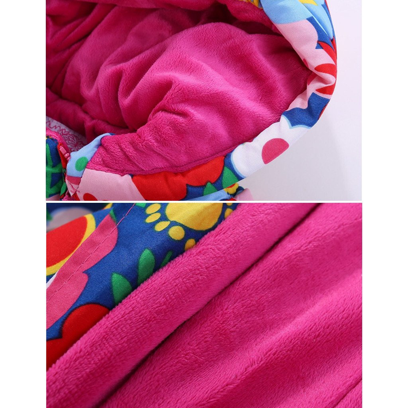 JIAMY mono de invierno con capucha 18-24 meses + guantes y botines para bebés