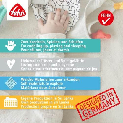 Fehn muślinowa przytulanka Ptaszek – zdjęcie 7