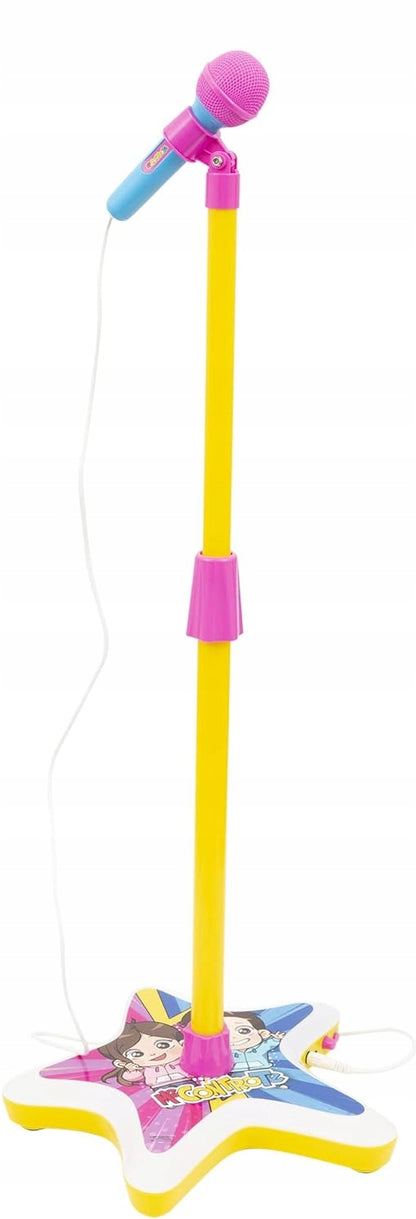 GIOCHI PREZIOSI Me Contro Te microfon și stativ 120 cm melodie LIMBA ITALIANĂ