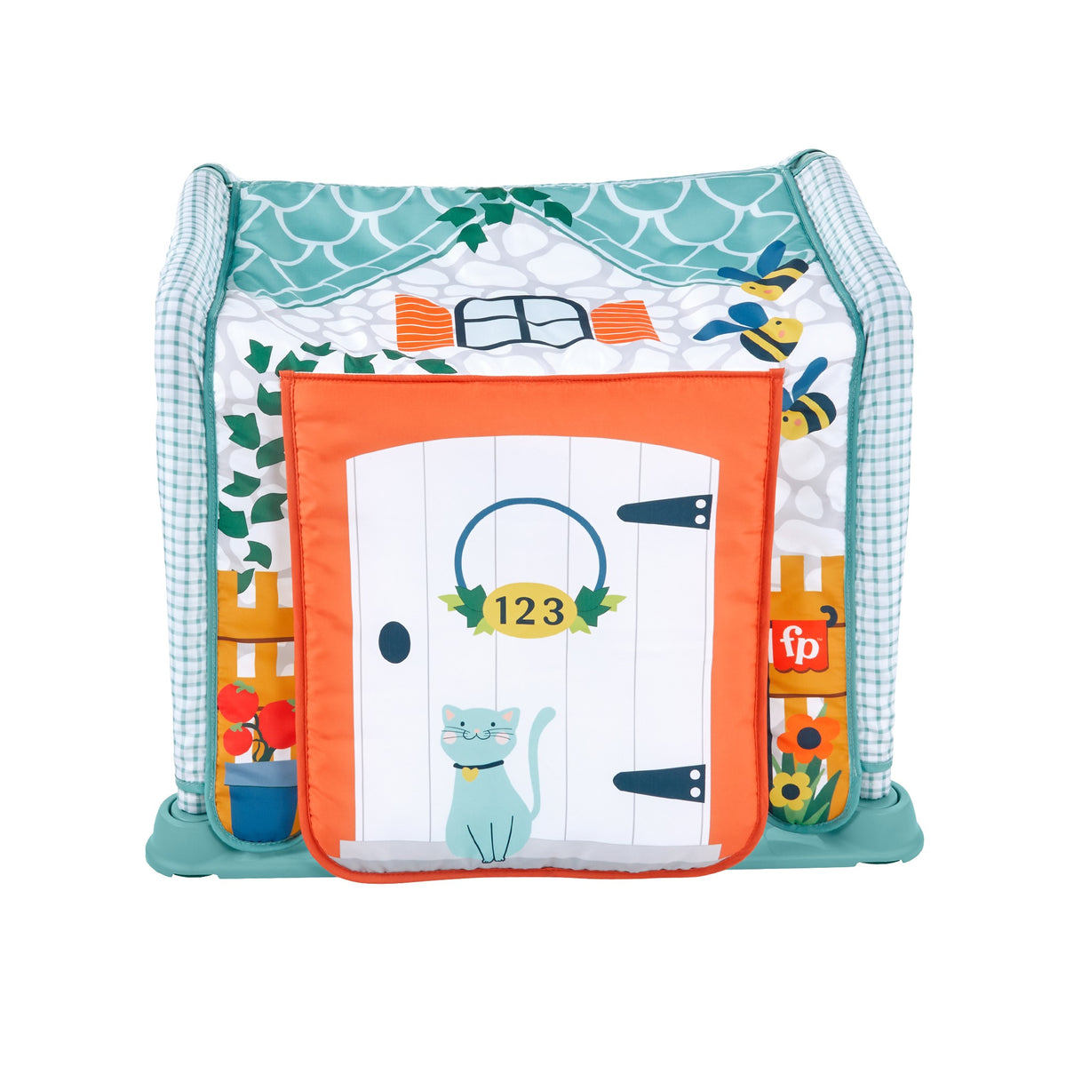 FISHER-PRICE 3-in-1 educatieve speelmat Explorer's House