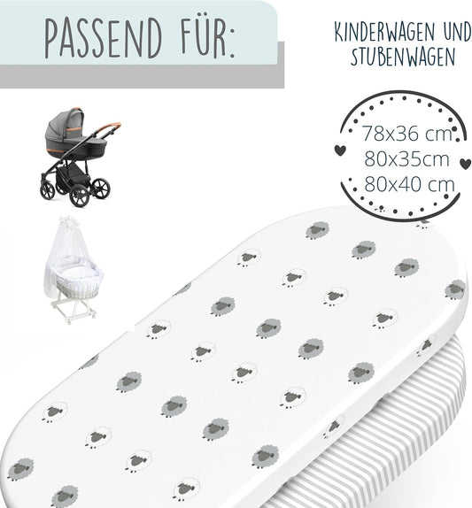 MIMADU fitted sheet x2