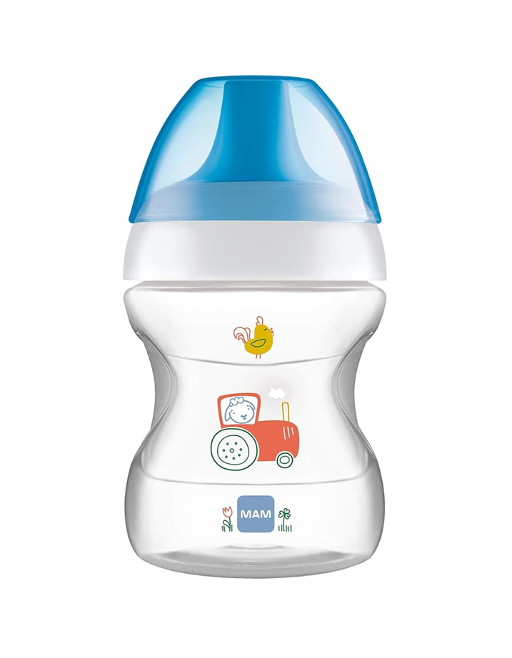 MAM Learn To Drink Cup tasse anti-fuite avec bec 190 ml 6 m+