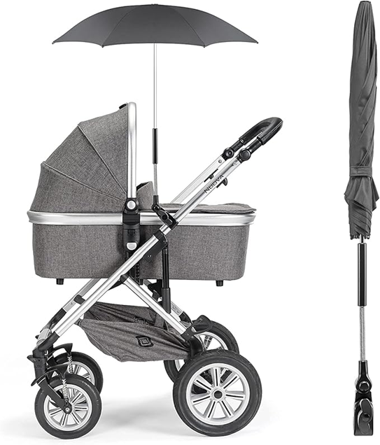 ZAMBOO beschermende parasol voor kinderwagen diameter 73 cm UV-stralen
