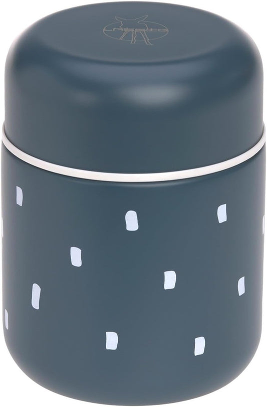 LASSIG Food Jar Happy Prints THERMOS LUNCHPOT van roestvrij staal 350 ml