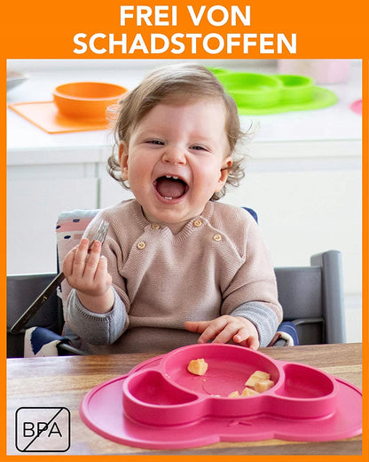 KOKOLIO placemat bord 3 VAKKEN antislip
