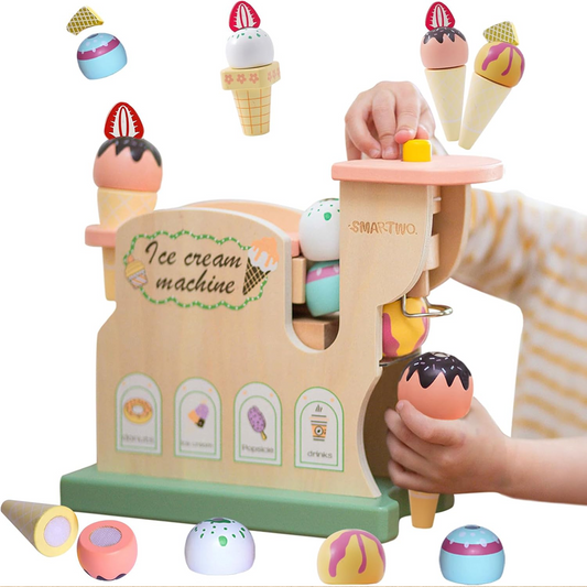 SMARTWO set macchina per gelato in legno