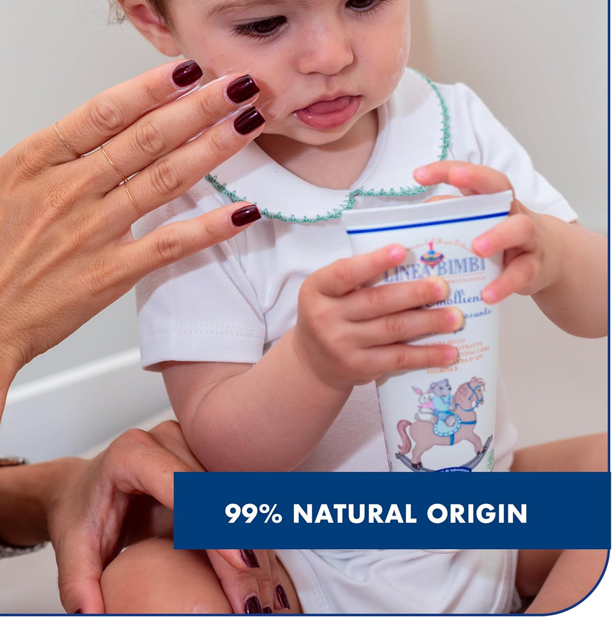 HELAN Linea Bimbi hydraterende en beschermende crème voor het lichaam en gezicht van het kind 100 ml