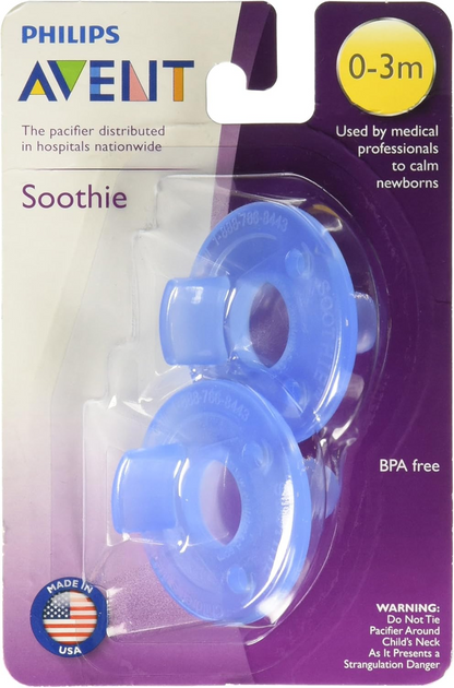 PHILIPS AVENT Chupetes Soothie x 2 0-3 meses