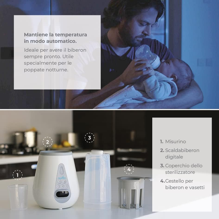 NUVITA încălzitor sterilizator dezghețator 4în1