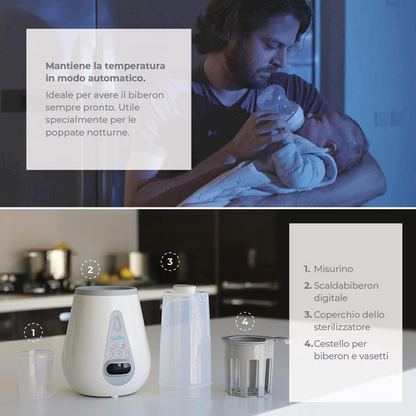 NUVITA încălzitor sterilizator dezghețator 4în1