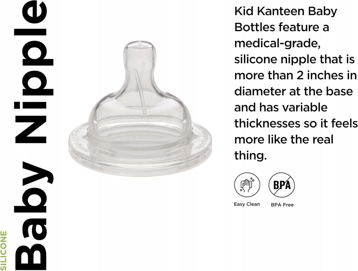 KID KANTEEN tetinas para biberón x2 flujo medio