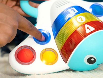 BABY EINSTEIN Pop & Explore interactieve pijlstaartrog in 3 talen 6 m+