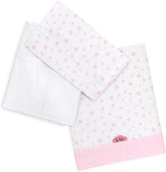TI-TIN 3-delig beddengoedset 100x157 / 28x52