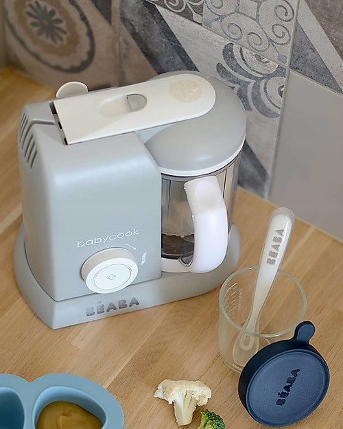 BEABA Babycook KÜCHENMASCHINE 4in1 Dampfgarer, Mixer, Aufwärmer, Auftaugerät