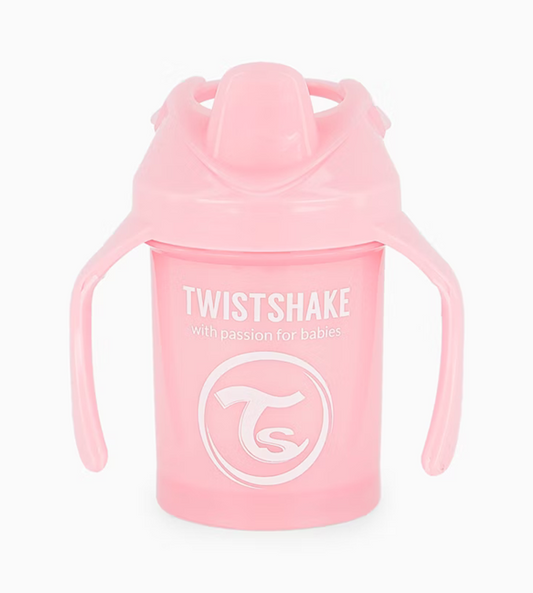 TWISTSHAKE Mini Cup tazza antigoccia con beccuccio e frullatore 230 ml 4 m+