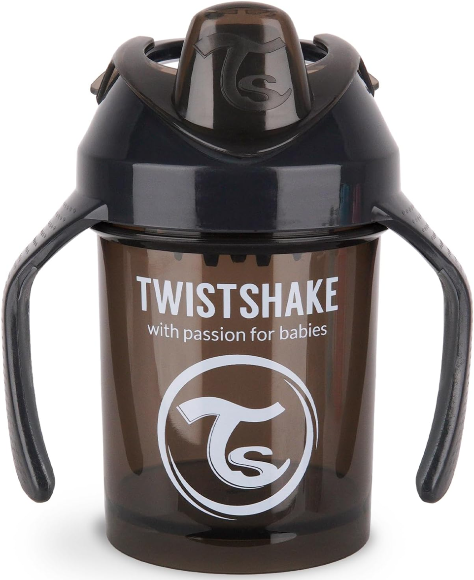 TWISTSHAKE Mini Cup tazza antigoccia con beccuccio e frullatore 230 ml 4 m+