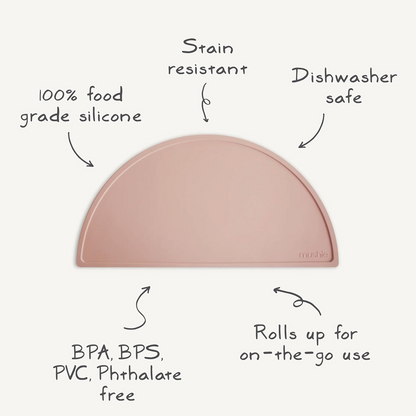 MUSHIE siliconen placemat onderlegger voor bord