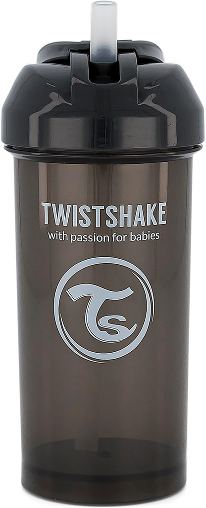 TWISTSHAKE Straw Cup kubek niekapek ze słomką 360 ml 6 m+