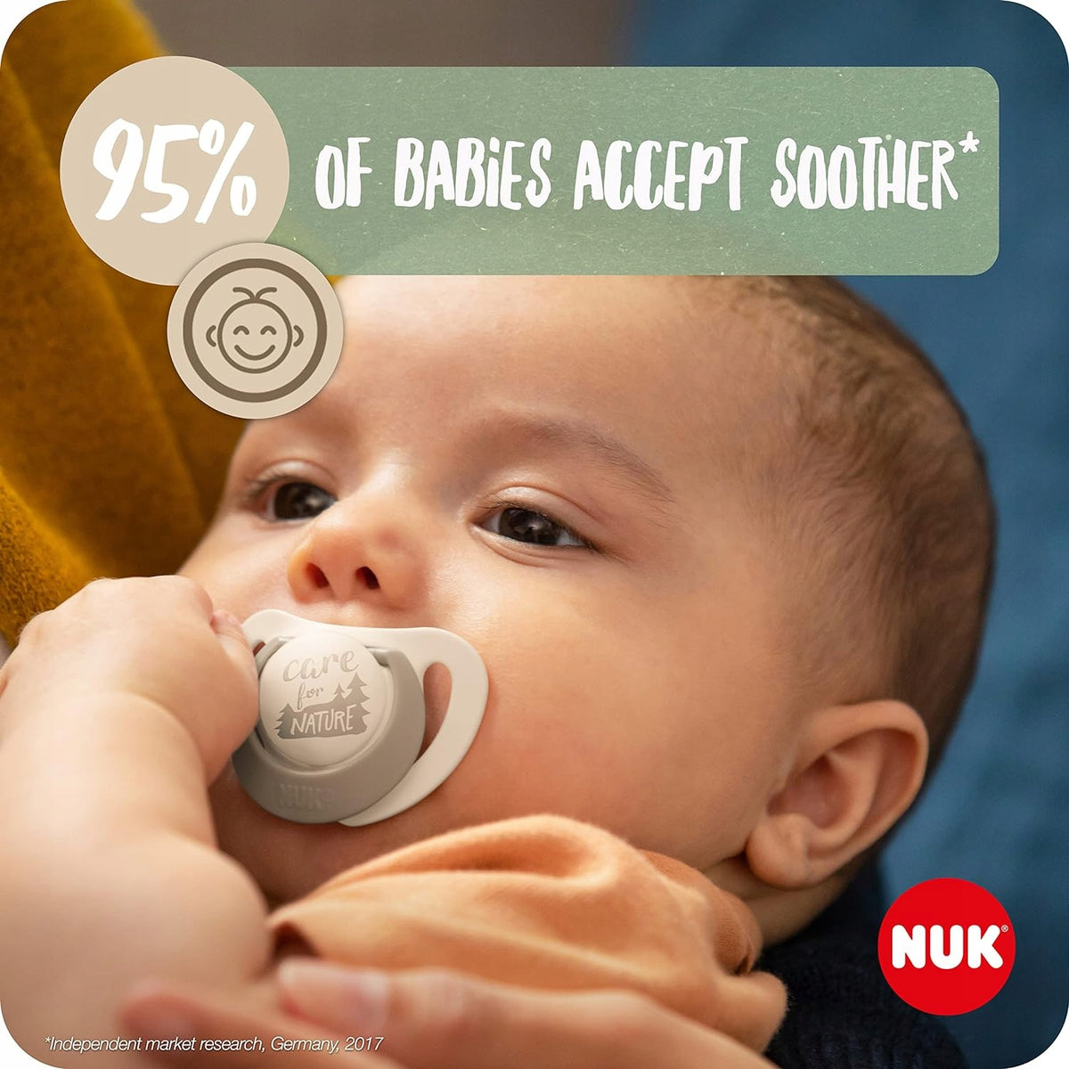 NUK for Nature set 2 x fles + speen temperatuurregeling