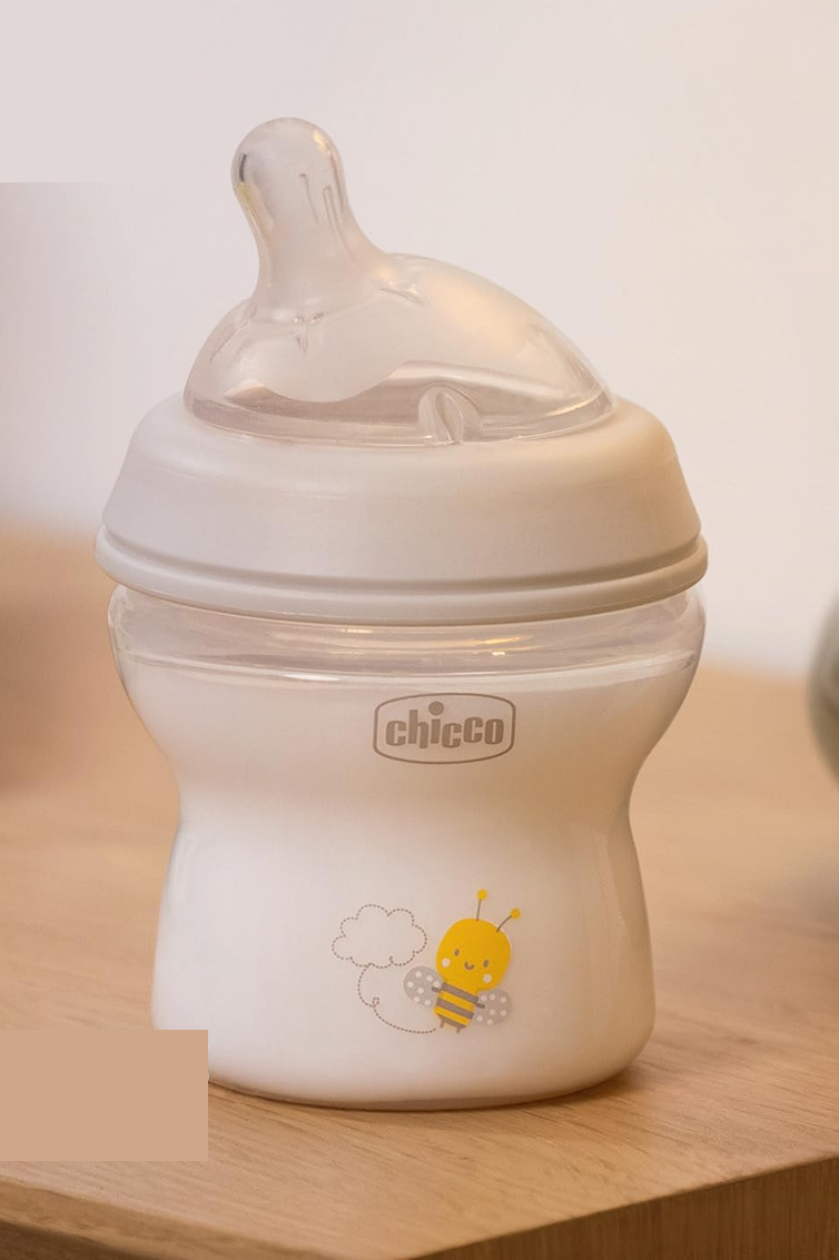 CHICCO Biberón NaturalFeeling 150 ml 0+ flujo lento
