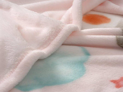 Interbaby Elefante Cometa roze deken 110x140 cm