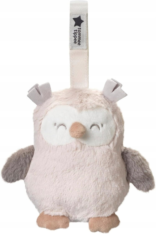 TOMMEE TIPPEE Sova Ollie ZÁVĚSNÁ HRAČKA s hracím strojkem a senzorem pláče 15 cm