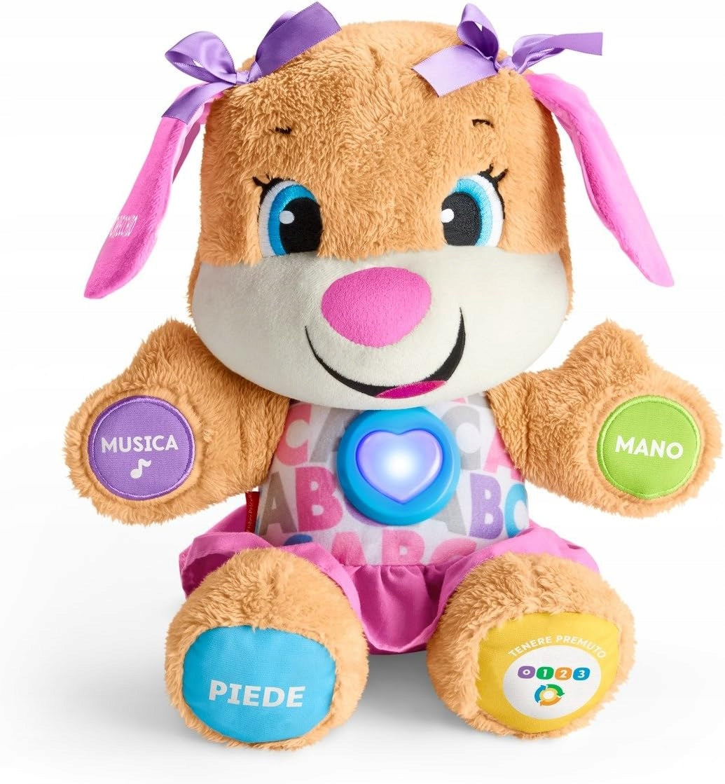 FISHER-PRICE FPP54 sorellina cagnolina interattiva lingua italiana