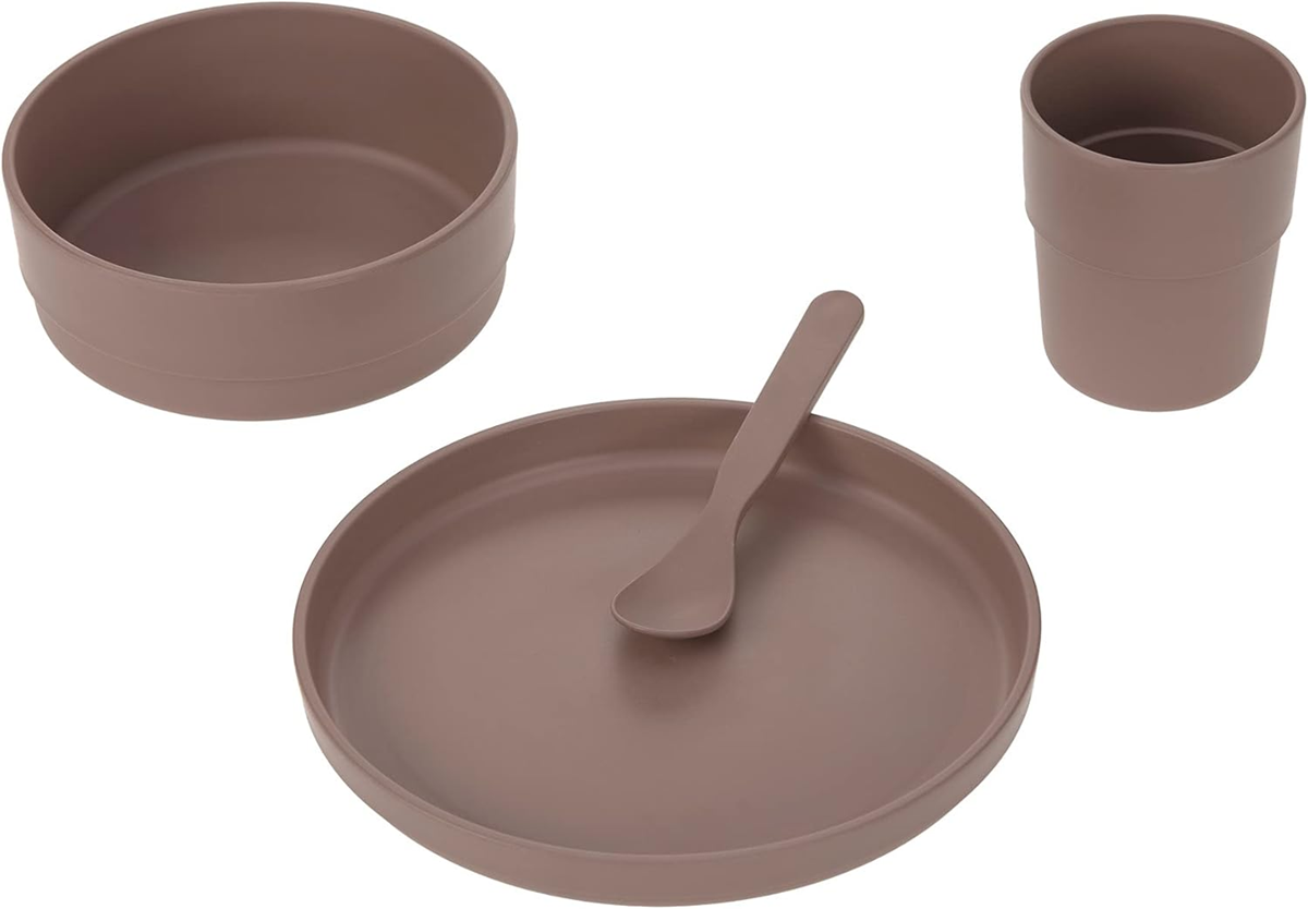 LASSIG servies set zonder melamine Choco