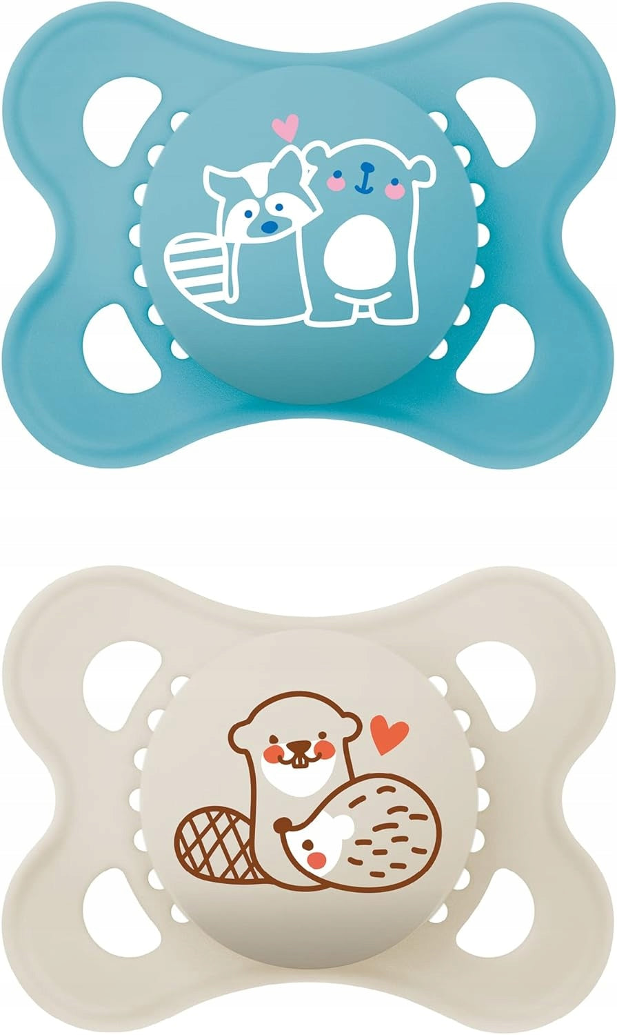 MAM ORIGINAL PURE fopspenen x2 0-6 mnd
