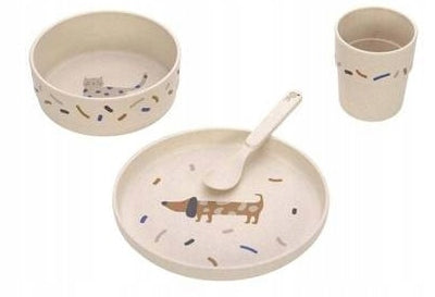 LASSIG set de vajilla sin melamina Little Mateys para bebés
