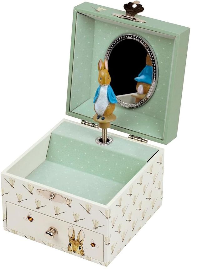 TROUSSELIER Peter Rabbit winding music box