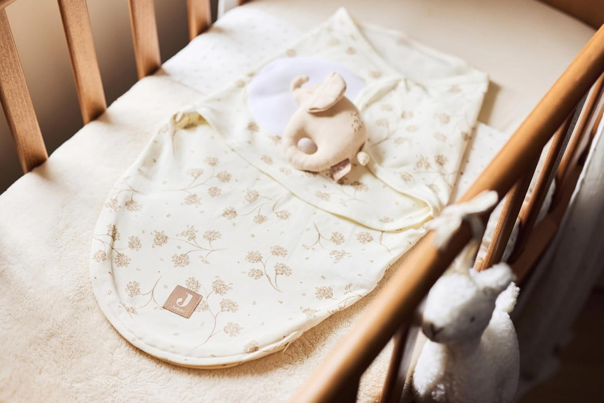 JOLLEIN Basic deka Jersey/Sherpa 75x100 cm Oatmeal