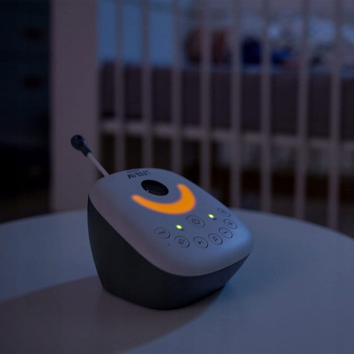 PHILIPS AVENT SCD733/26 niania elektroniczna + projektor, cyfrowa niania z podstawką ładującą