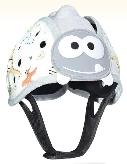 ORZBOW beschermhelm voor het leren lopen 40-48 cm DINO + kniebeschermers