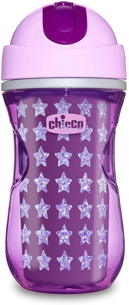 CHICCO Sport Cup gobelet anti-fuite avec paille 300 ml 14 m+