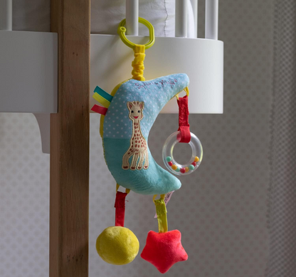 SOPHIE LA GIRAFE giostrina musicale da passeggino e lettino 28 cm LUNA