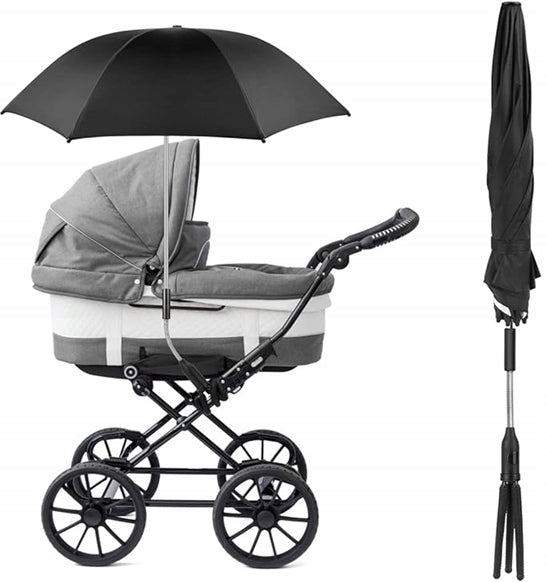 RIOGOO beschermende paraplu voor kinderwagen 73cm diameter UV 50+ waterdicht
