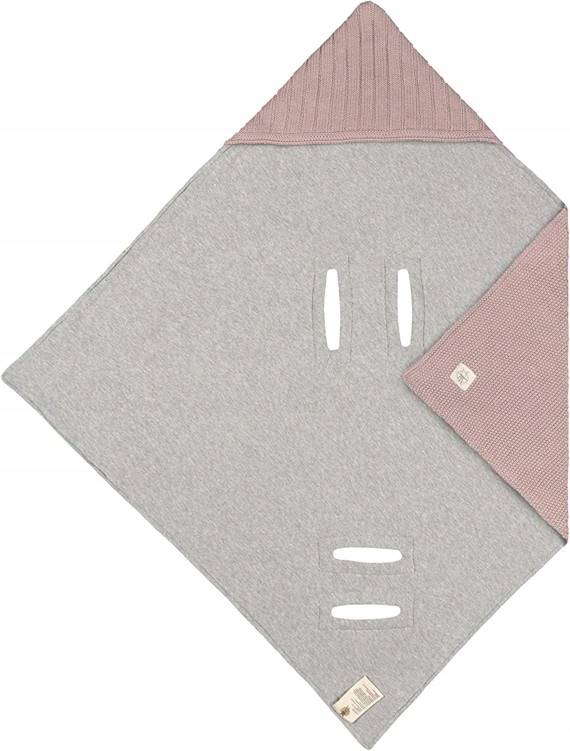 LASSIG wikkeldoek voor autostoeltje deken GOTS