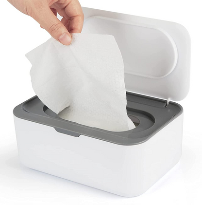 WIPES CONTAINER box width 13 cm, length 19 cm, height 7.5 cm