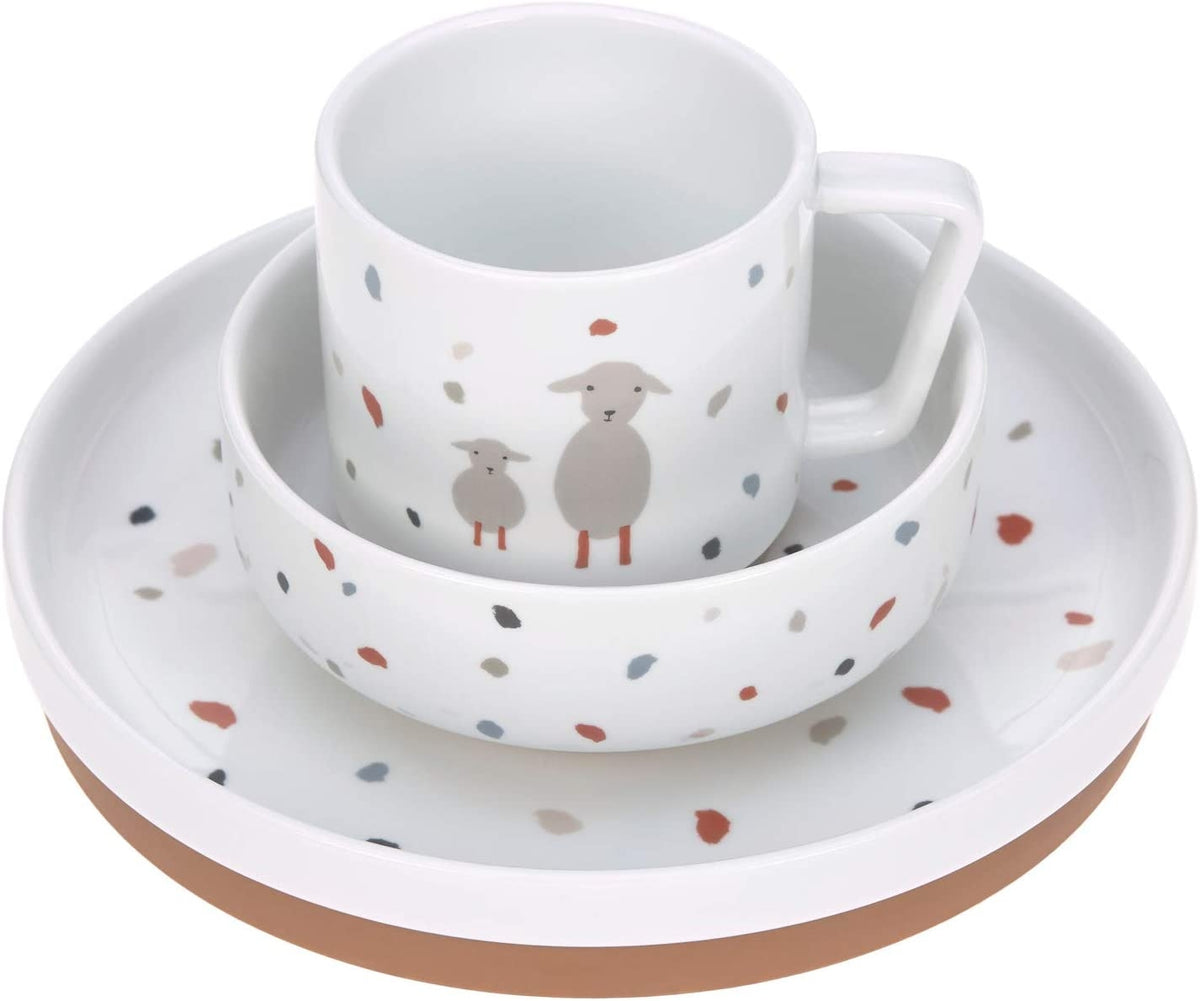 LASSIG Tiny Farmer sada porcelánového nádobí