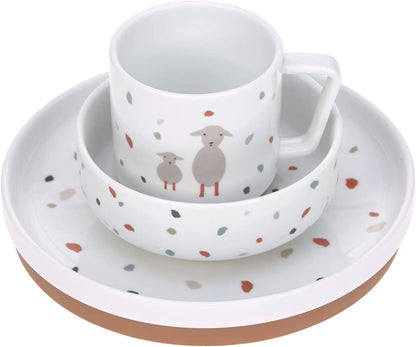 LASSIG Tiny Farmer sada porcelánového nádobí