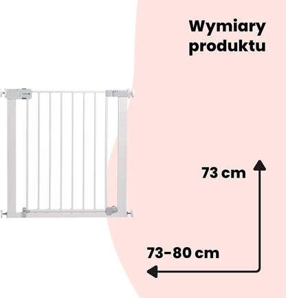 SAFETY 1ST Auto Close treppen-schutztor ohne Bohren 73-80