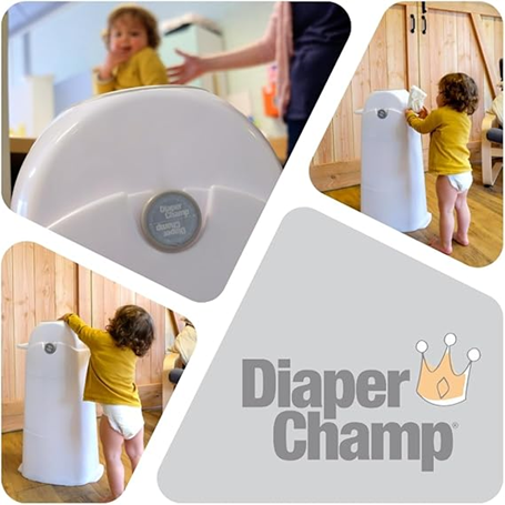 DIAPER CHAMP Windeleimer FÜR MÜLLSÄCKE +/-50 Windeln