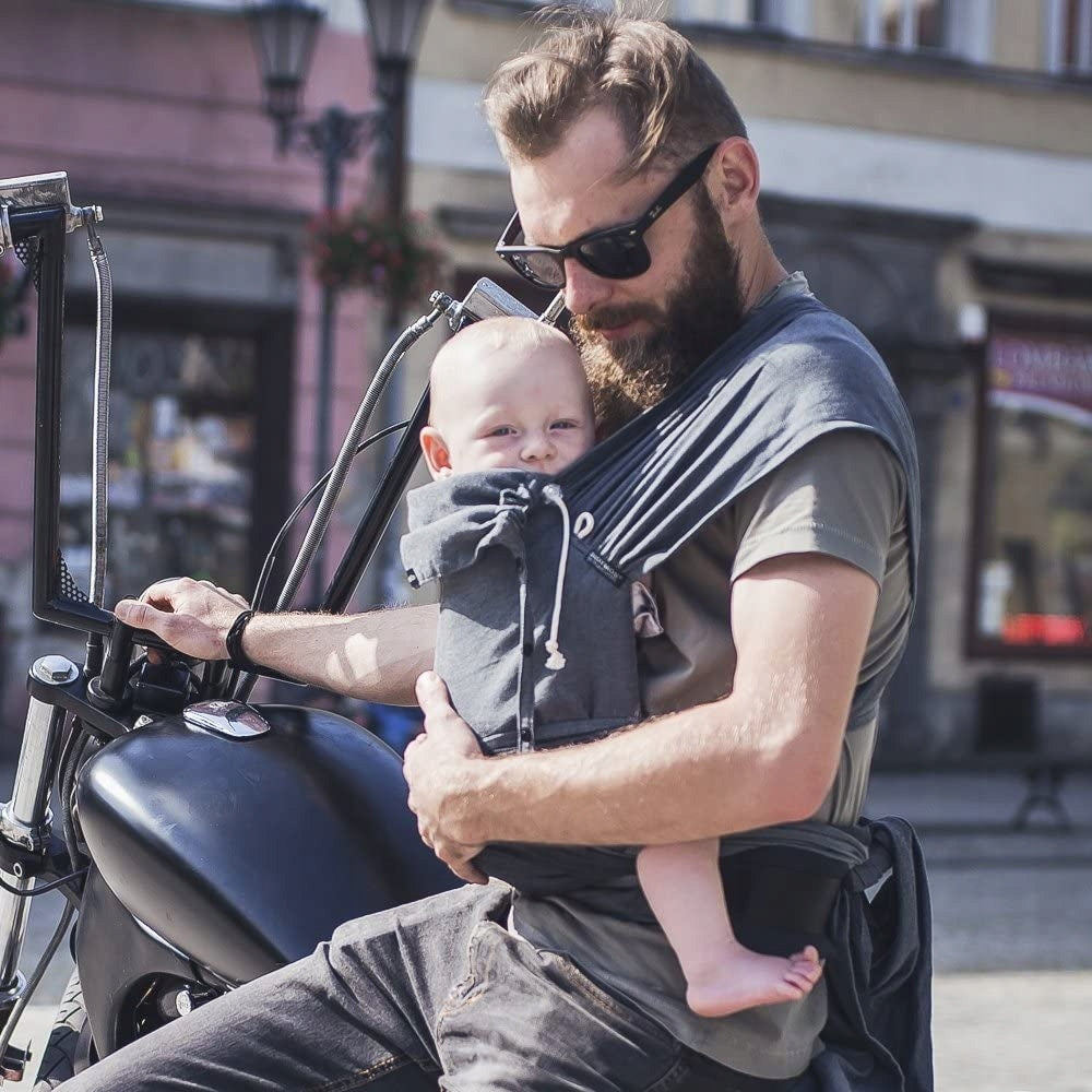 DIDYMOS DidyKlicksoft carriercolour grey3-20kgWearing options: on the parent's back, facing the