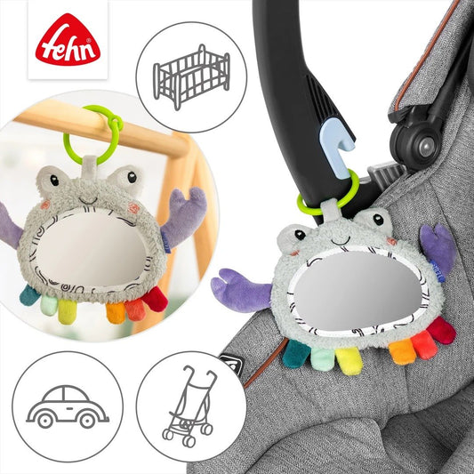 Fehn activity mirror hanging toy 0+ 20cm crab
