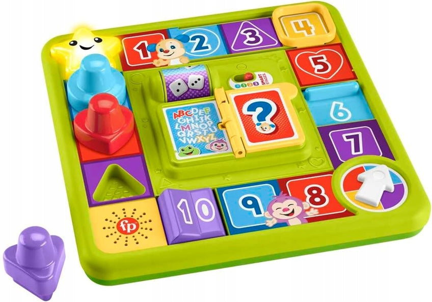 FISHER-PRICE HRB74 interaktives Spielbrett 40 Geräusche DEUTSCH