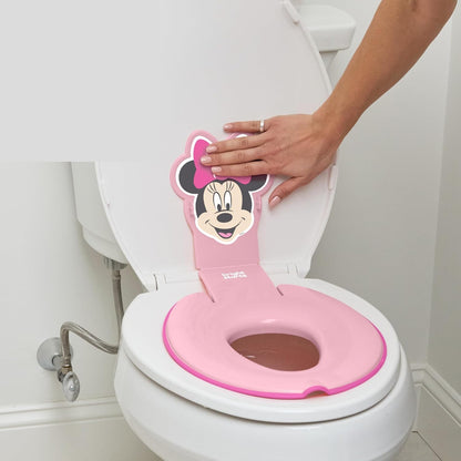 BRIGHT STARTS Flip & Sit toiletverkleiner 18 mnd.+ 23 kg DISNEY MINNIE