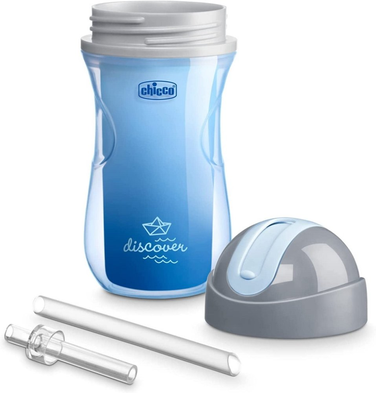 CHICCO Sport Cup drinkbeker met rietje 266 ml 14 m+