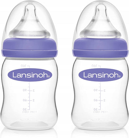 LANSINOH flessen 160 ml x2 spenen S